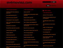 Tablet Screenshot of m4moviez.com